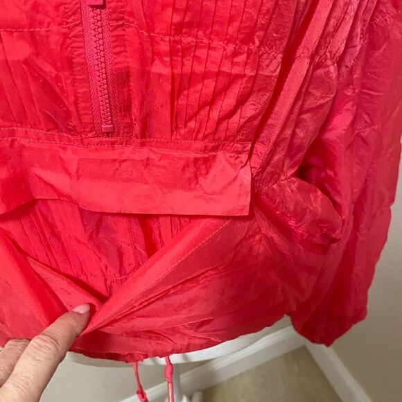 New Free  PEOPLE MOVEMENT "Baby Got Track" Jacket
Size: M 
Color: Hot Hibiscus - Picture 9 of 13